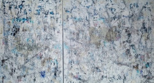 De la Serie Ataraxia Diptico Enriqueta Aguilo