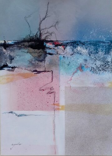 Kairós 009 de Enriqueta Aguilo, Pintura a la venta en Singulart