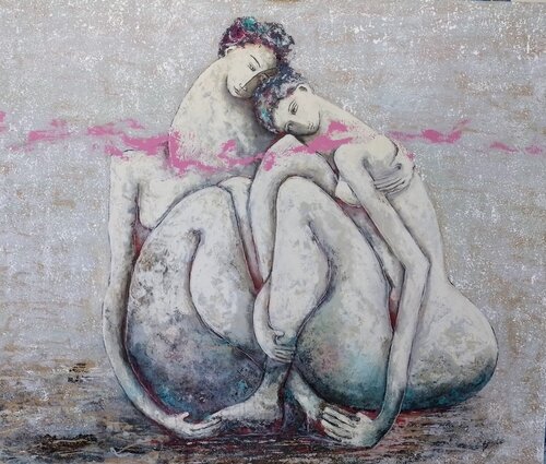 De la serie Las Piadosas (EL abrazo) Enriqueta Aguilo
