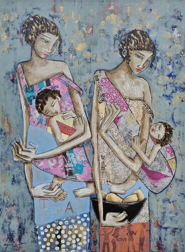 De la serie Las Piadosas von Enriqueta Aguilo, Malerei kaufen auf Singulart