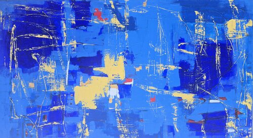 De la serie de Faros y Mar di Enriqueta Aguilo, Pittura in vendita su Singulart