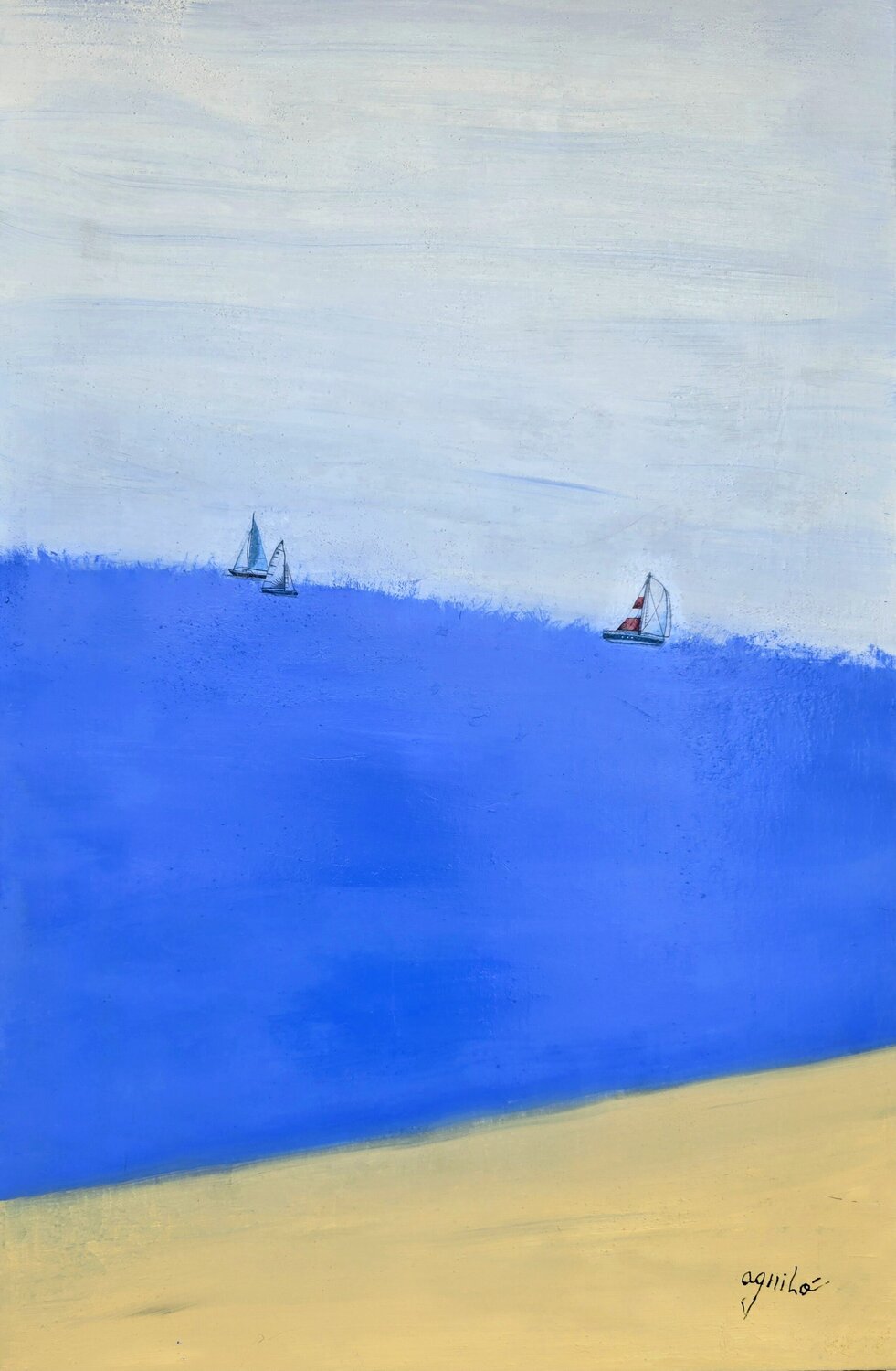 De la Serie Faros y Mar Enriqueta Aguilo