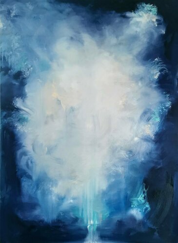Coming home in the dark by Jennifer Baker, Painting for Sale on Singulart