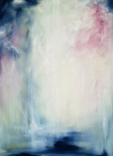 November snow by Jennifer Baker, Painting for Sale on Singulart