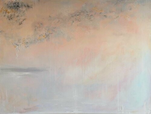 Ice singing at midwinter by Jennifer Baker, Painting for Sale on Singulart