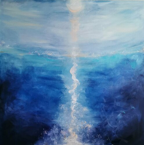 Sea of love by Jennifer Baker, Painting for Sale on Singulart