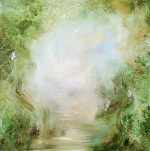 Foresta incantata by Jennifer Baker, Painting for Sale on Singulart