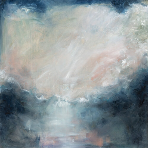 Deep wonder in the eye of the storm by Jennifer Baker, Painting for Sale on Singulart