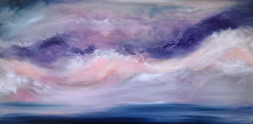 I am every sea by Jennifer Baker, Painting for Sale on Singulart