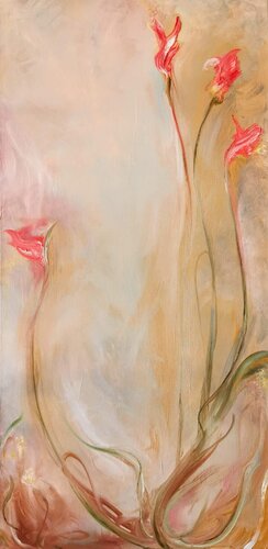 Papaveri by Jennifer Baker, Painting for Sale on Singulart