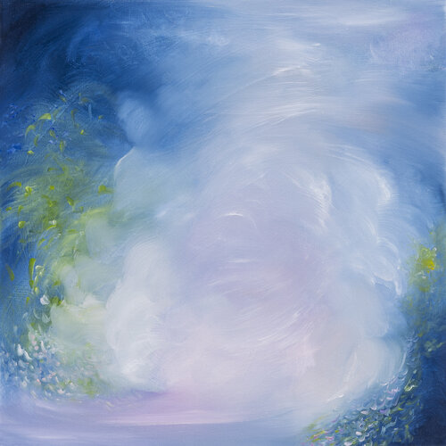 Leaf storm by Jennifer Baker, Painting for Sale on Singulart