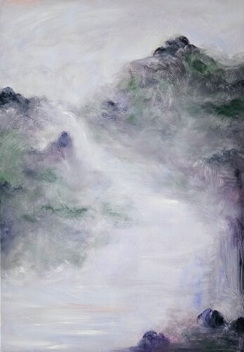 The mysterious weight of water by Jennifer Baker, Painting for Sale on Singulart