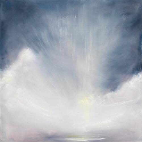 The gift of light in the winter van Jennifer Baker, Schilderij te koop op Singulart