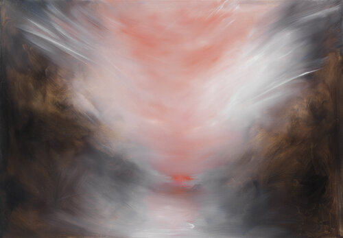 The wind and my broken heart mending par Jennifer Baker, Peinture en vente sur Singulart