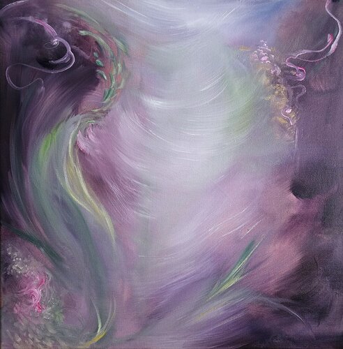 I awoke in the glade par Jennifer Baker, Peinture en vente sur Singulart
