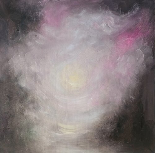 The newborn light that is me van Jennifer Baker, Schilderij te koop op Singulart