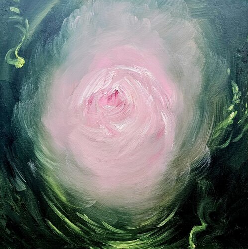 Camellia by Jennifer Baker, Painting for Sale on Singulart