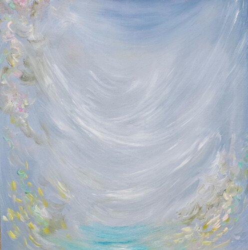 Gathering Wildflowers by Jennifer Baker, Painting for Sale on Singulart
