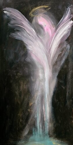 Fallen Angel von Jennifer Baker, Malerei kaufen auf Singulart