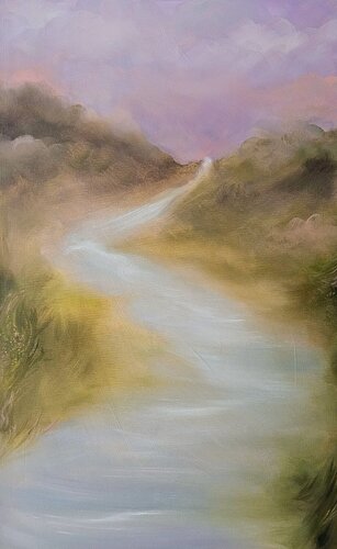 The River to the Ocean Goes by Jennifer Baker, Painting for Sale on Singulart