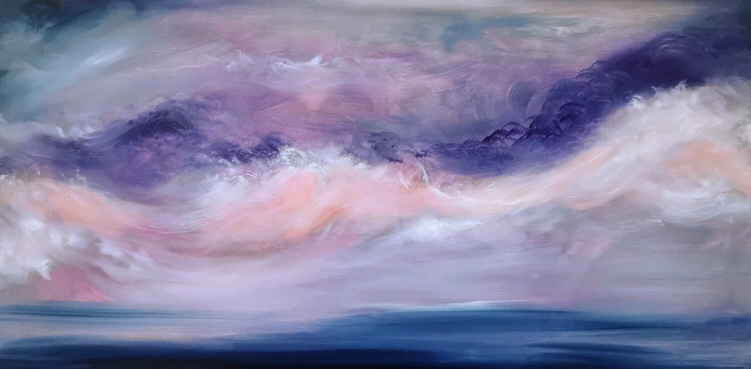 I am every sea Jennifer Baker Originalgemälde zu verkaufen