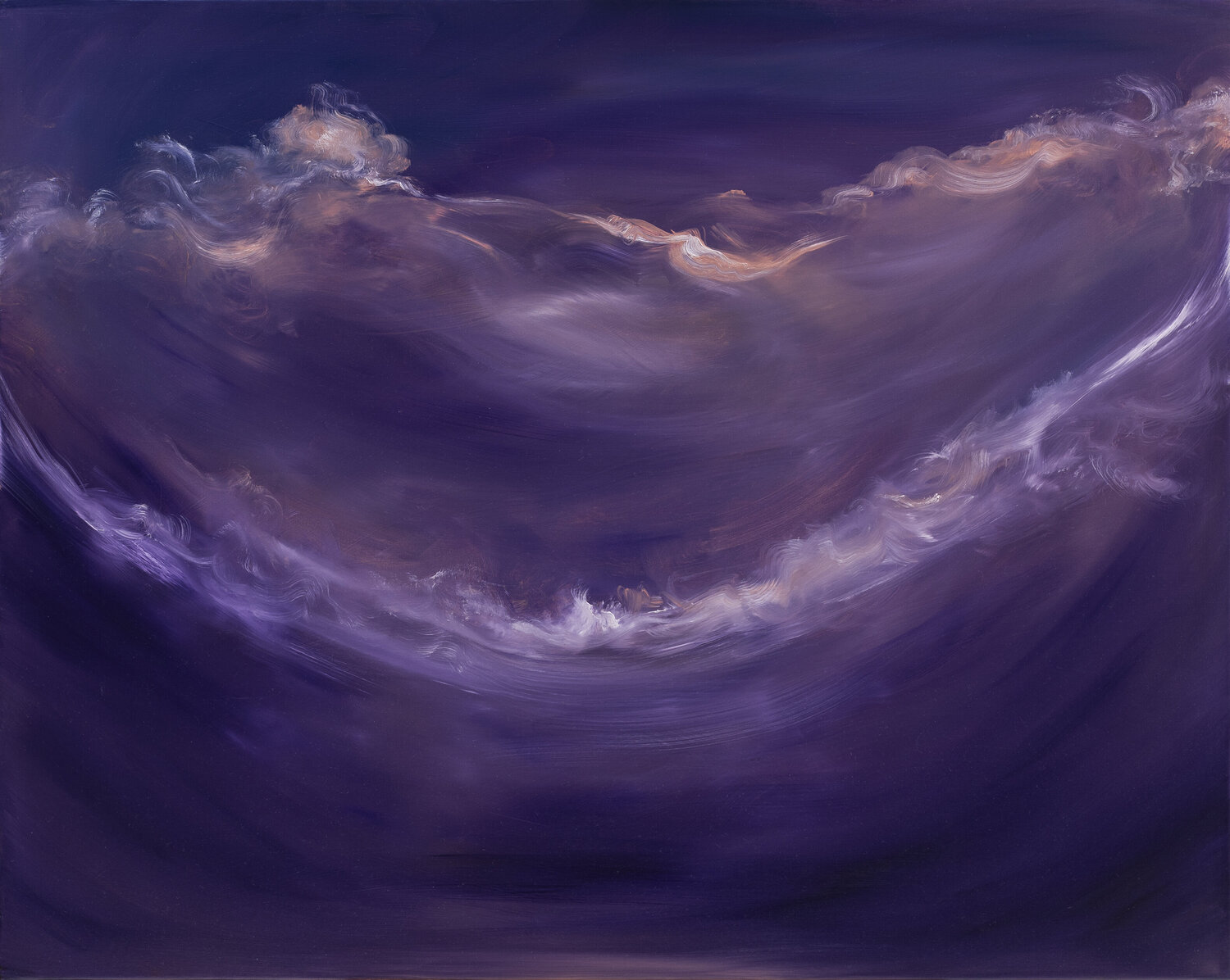 Deep space rhapsody Jennifer Baker Original painting for sale