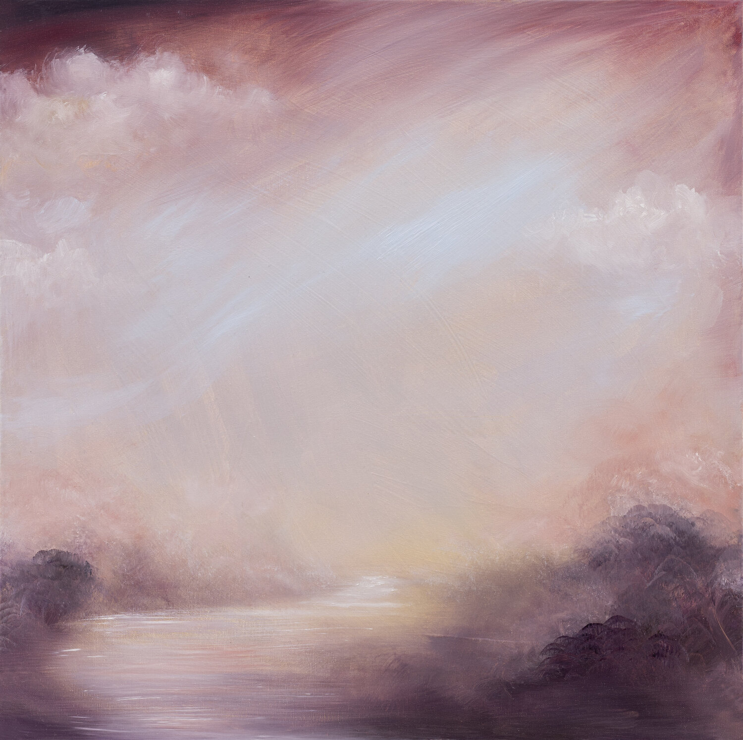 Evocation of the dawn Jennifer Baker Dipinto originale in vendita