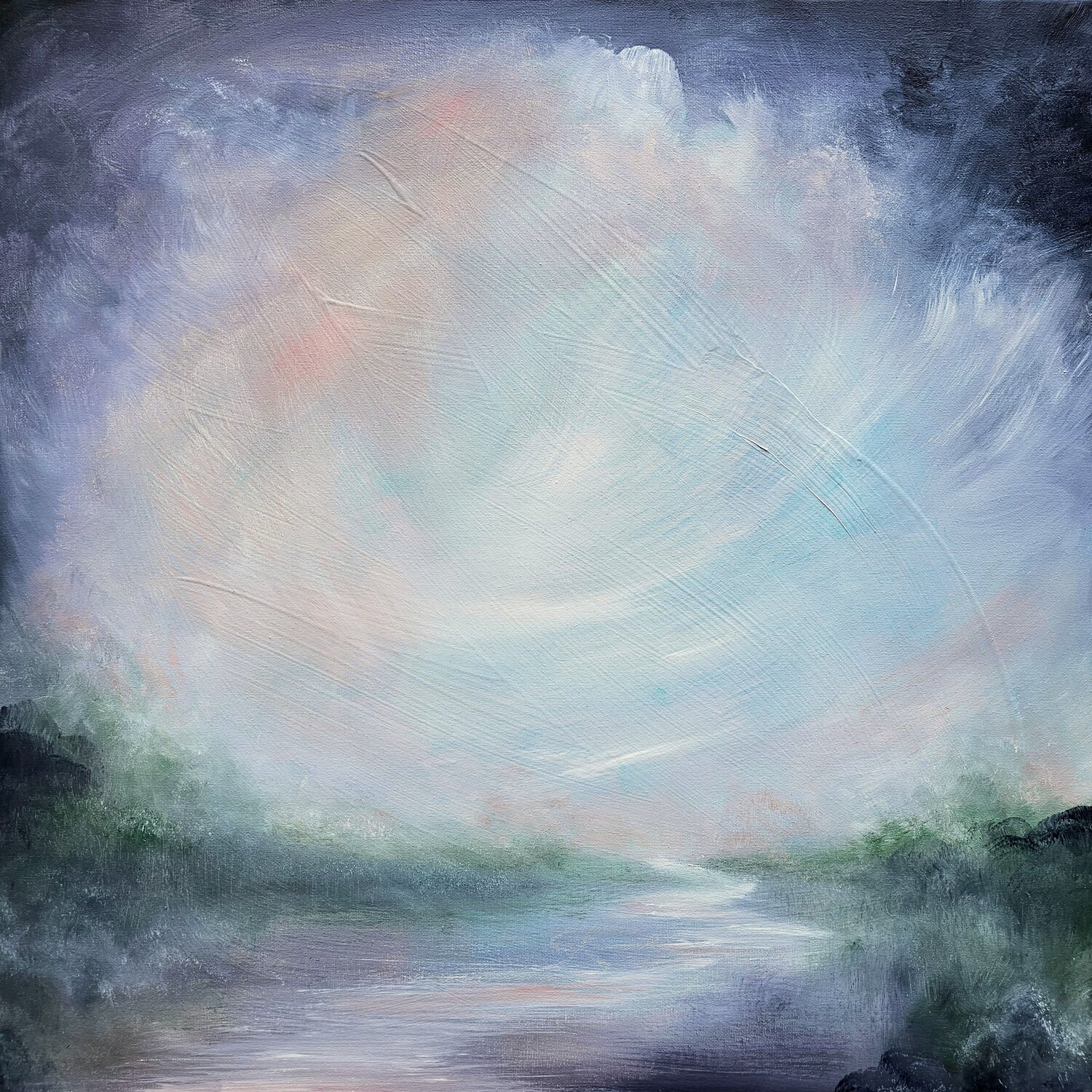 Nocturne Jennifer Baker Origineel schilderij te koop