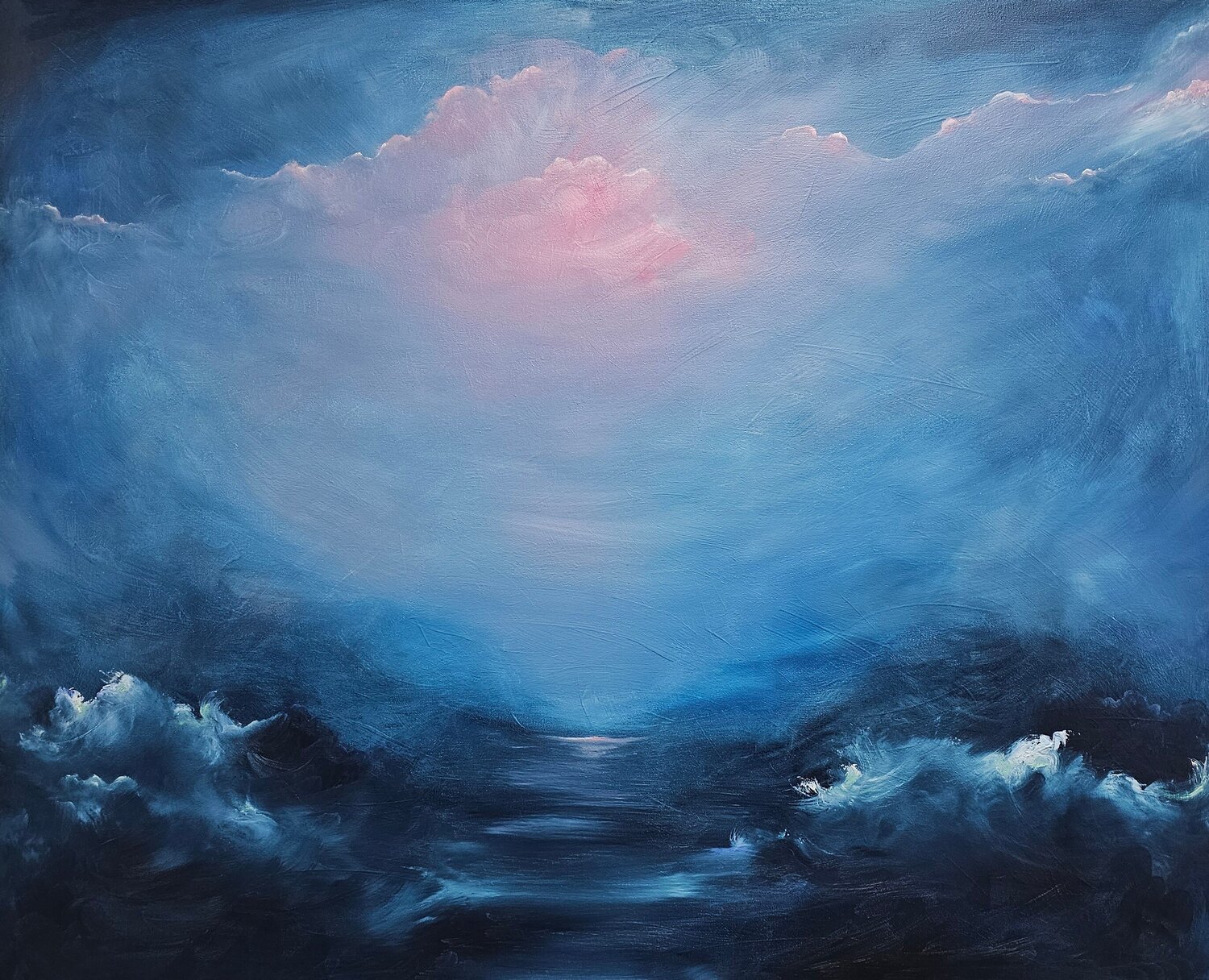 The universe that is me Jennifer Baker Dipinto originale in vendita