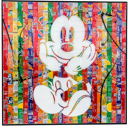 Mickey Rainbow van MaxL, Schilderij te koop op Singulart