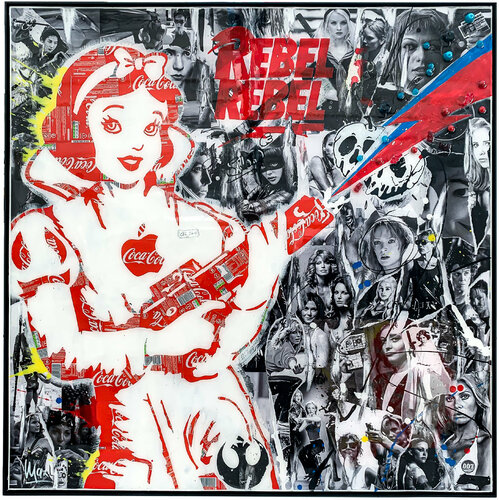 Rebel Rebel van MaxL, Schilderij te koop op Singulart