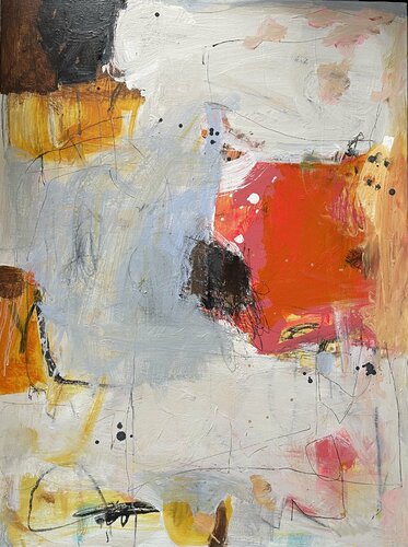 Fire and ice by Aisha Khan, Painting for Sale on Singulart