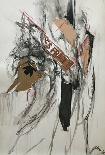 Fragile III von Alain Gestin, Werk auf Papier kaufen auf Singulart