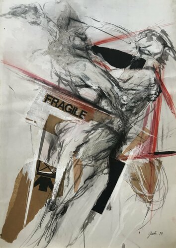 Fragile I von Alain Gestin, Werk auf Papier kaufen auf Singulart