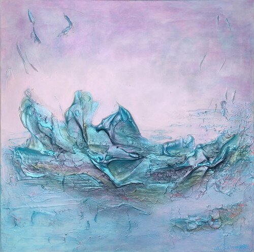 Ocean №13 van Marina Okulova, Schilderij te koop op Singulart