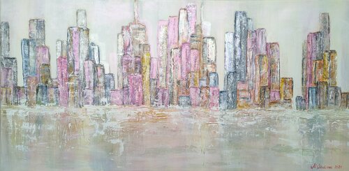 City № 12 von Marina Okulova, Malerei kaufen auf Singulart