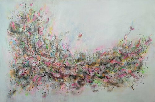 The breath of spring van Marina Okulova, Schilderij te koop op Singulart