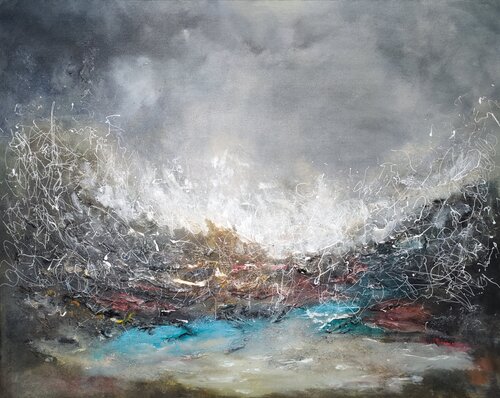 Move forward № 49 di Marina Okulova, Pittura in vendita su Singulart