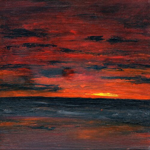 Memory of the sea 4 by Marina Okulova, Painting for Sale on Singulart