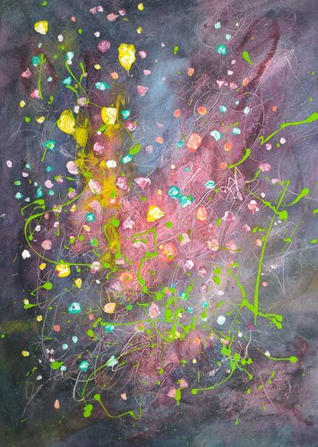 Confetti 1 von Marina Okulova, Malerei kaufen auf Singulart