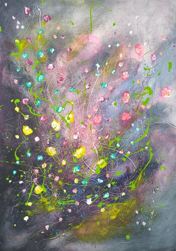 Confetti 2 di Marina Okulova, Pittura in vendita su Singulart
