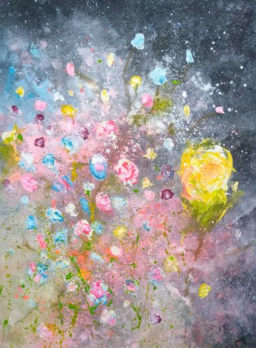 The scent of spring 2 di Marina Okulova, Pittura in vendita su Singulart