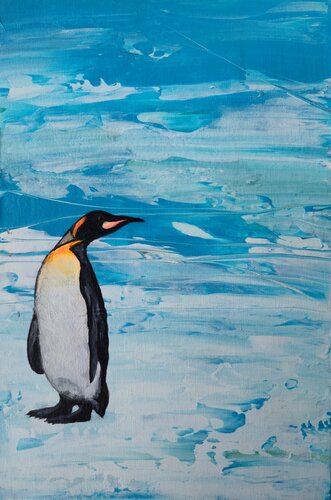 Follow me! van Marina Okulova, Schilderij te koop op Singulart