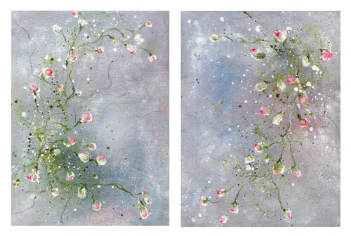 The scent of flowers de Marina Okulova, Pintura a la venta en Singulart
