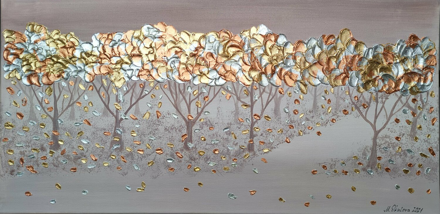 Golden autumn № 16 Marina Okulova