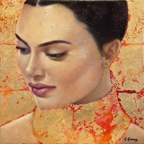 « Magicienne » van Stéphanie Gevrey, Schilderij te koop op Singulart