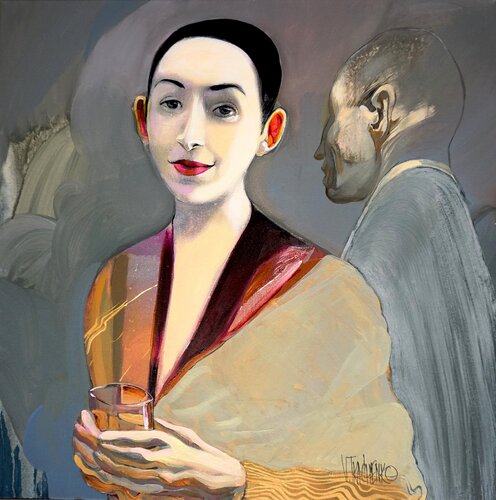 Shadow by Victor Tkachenko, Painting for Sale on Singulart