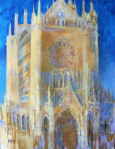 SALE : Cathedral n° 30 by Wayne Sleeth, 油畫 for Sale on Singulart