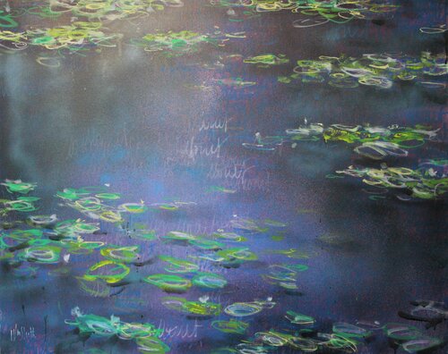 Monet Monet Monet : Giverny (n°3 ) van Wayne Sleeth, Schilderij te koop op Singulart