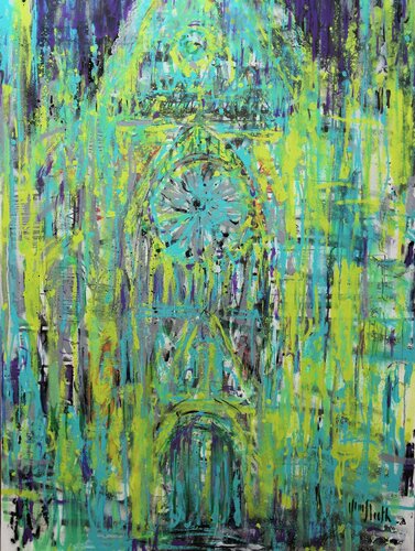 SALE : Cathedral n° 14 van Wayne Sleeth, Schilderij te koop op Singulart